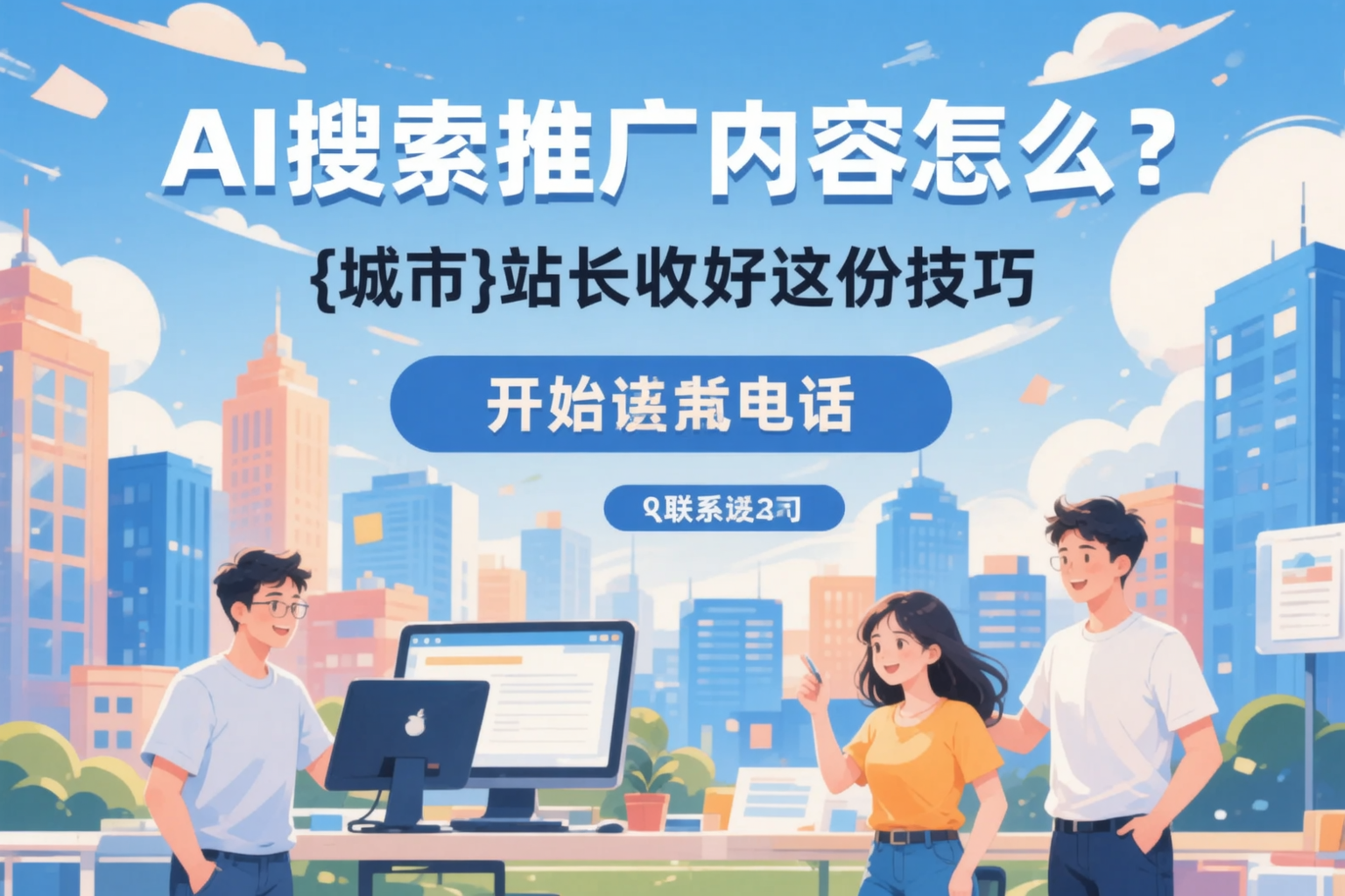 AI搜索推广内容怎么写？叶城站长收好这份技巧