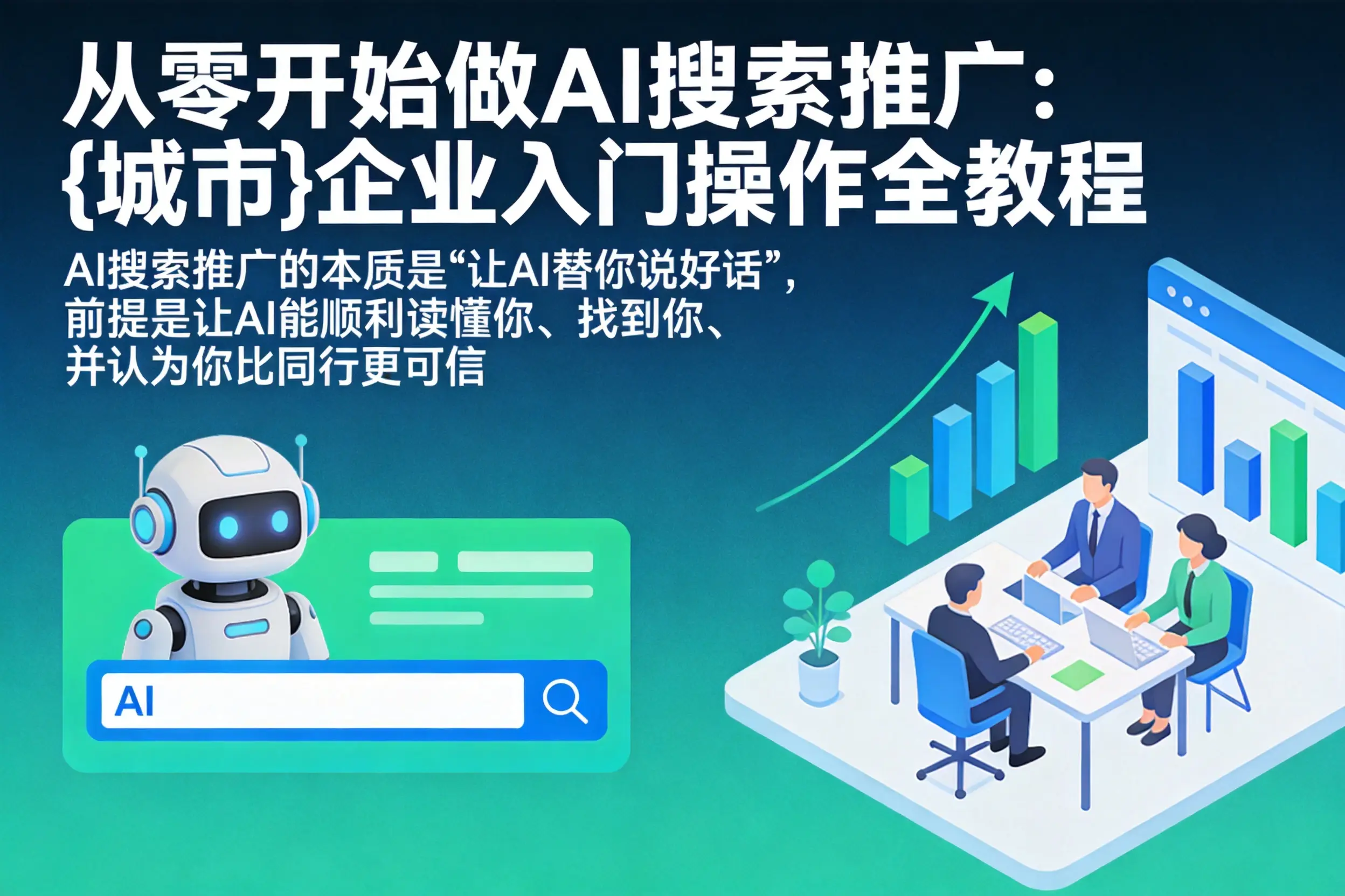 从零开始做AI搜索推广:叶城企业入门操作全教程