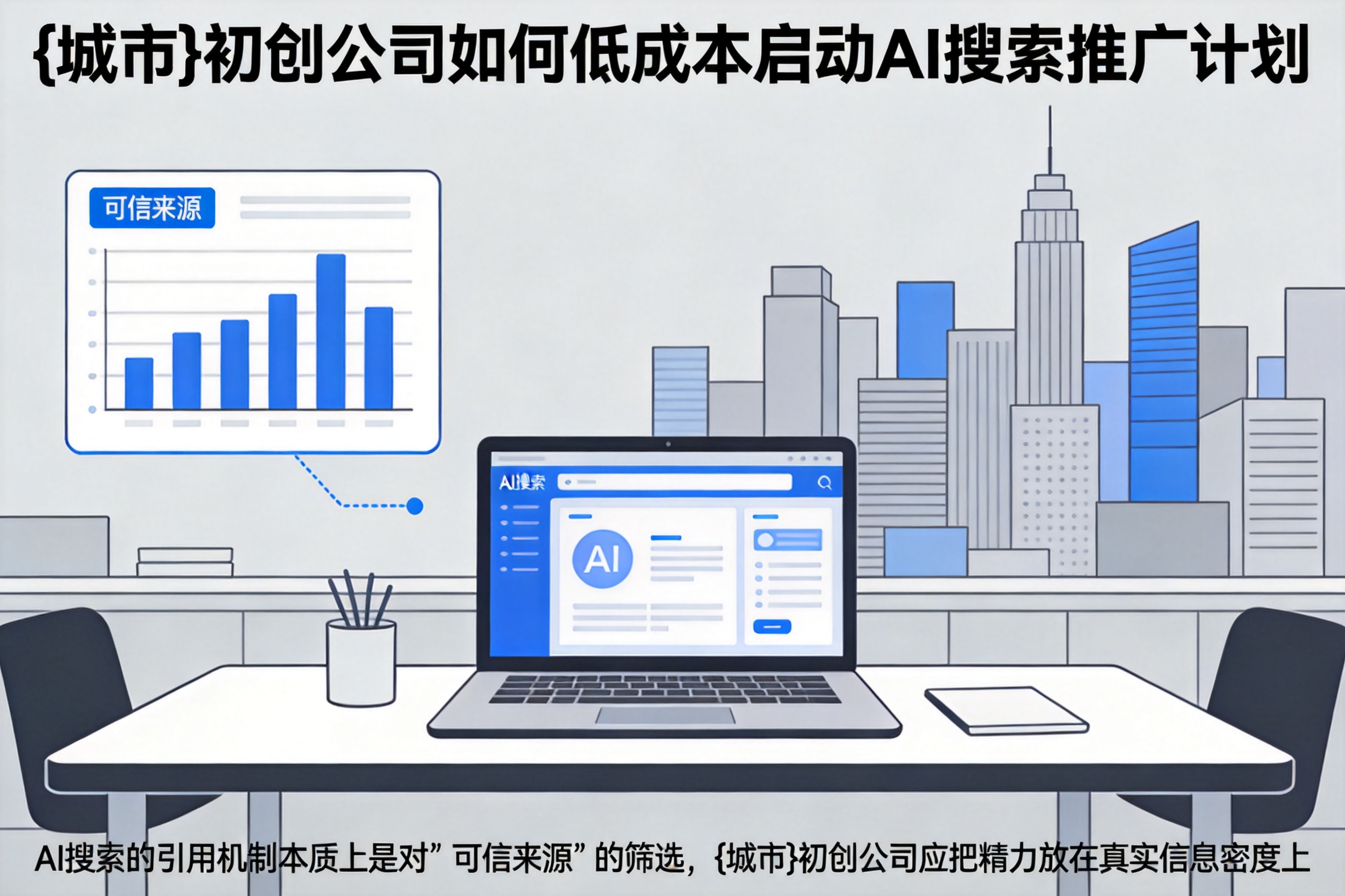 叶城初创公司如何低成本启动AI搜索推广计划